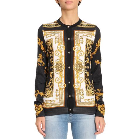 versace jeans sweatshirt womens|Versace sweater women.